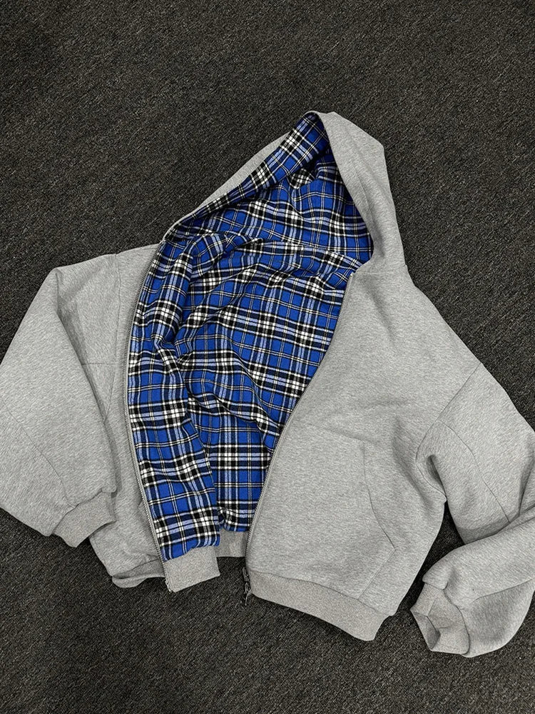 BLACKWARD ★ VOIDFORM REVERSIBLE ZIP HOODIE
