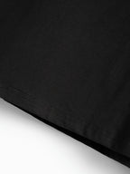 Men's Y2K Vintage Pattern T-Shirt Angel Wings and Lips Design Black Casual Short Sleeve Shirt Summer Essential Street Style