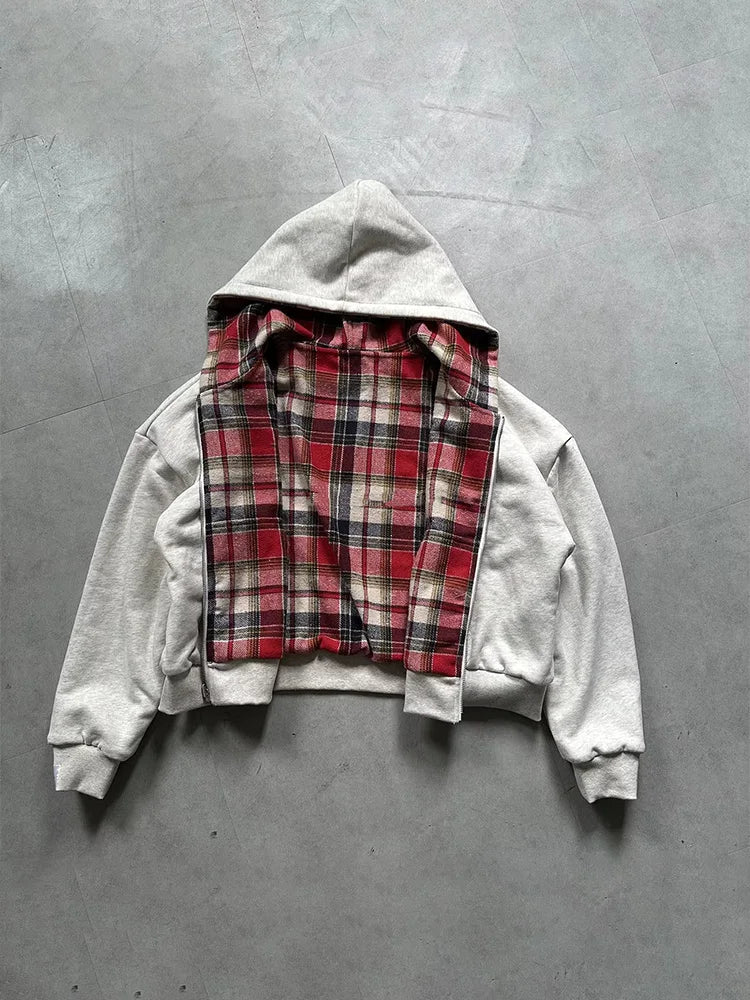 BLACKWARD ★ VOIDFORM REVERSIBLE ZIP HOODIE