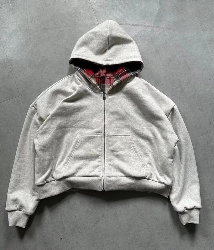 BLACKWARD ★ VOIDFORM REVERSIBLE ZIP HOODIE