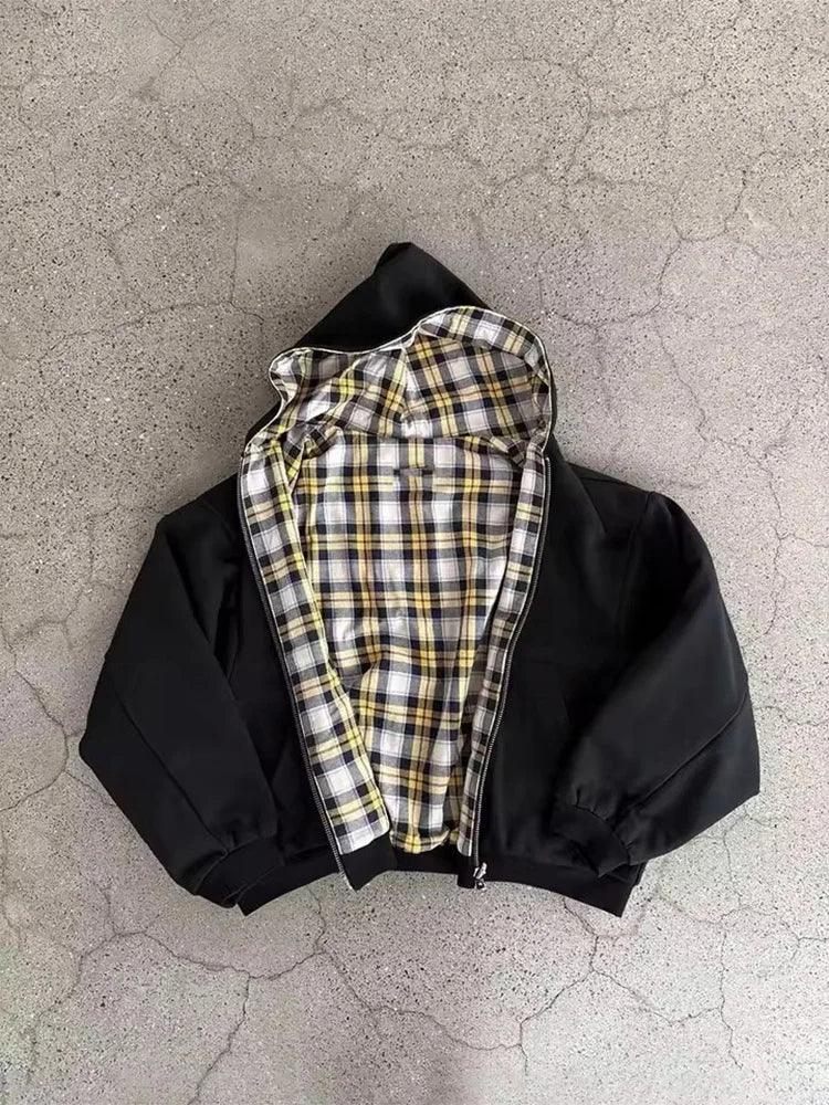 BLACKWARD ★ VOIDFORM REVERSIBLE ZIP HOODIE