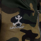 New Spring and Autumn Street Zipper Classic Camouflage Hoodie Sweatshirt Letter Printed Retro Hip Hop Casual